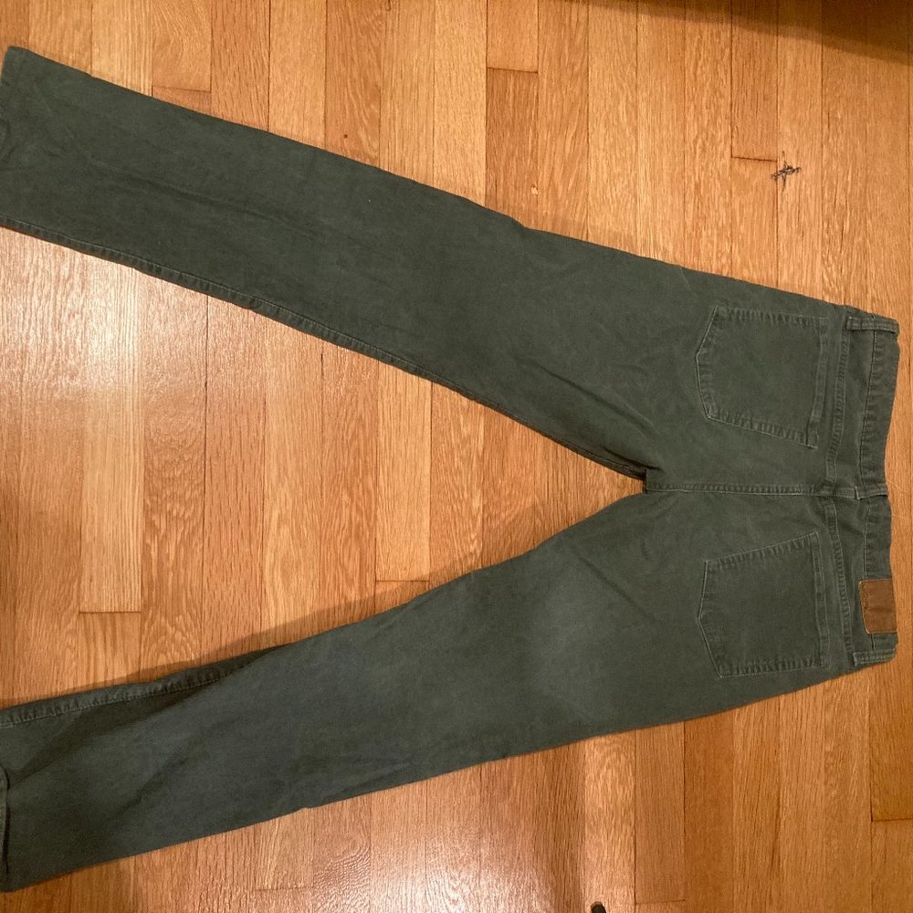GAP slim green corduroys